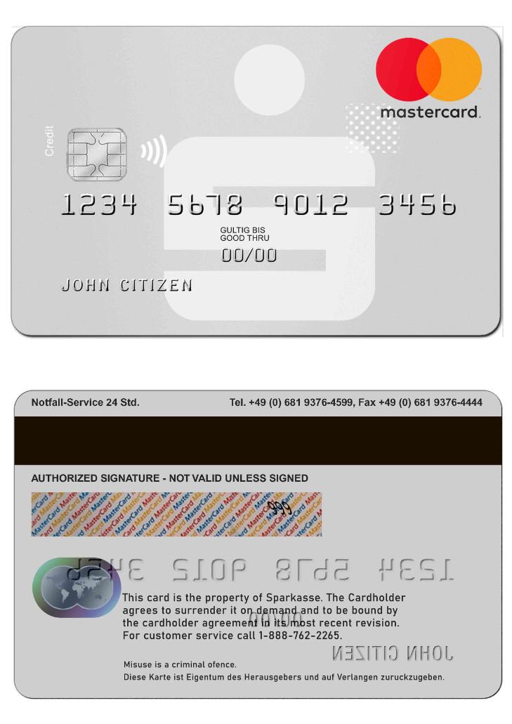 Germany Sparkasse MasterCard